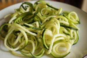 Zucchini noodles