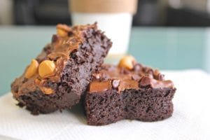 Image of a zucchini brownie